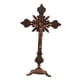 thumbnail image 4 of Crucifijo De Pie 10 Pulgadas Cruz De Mesa De Metal Para Mesa Capilla Decoración Del Hogar Rojo Antiguo, 4 of 5