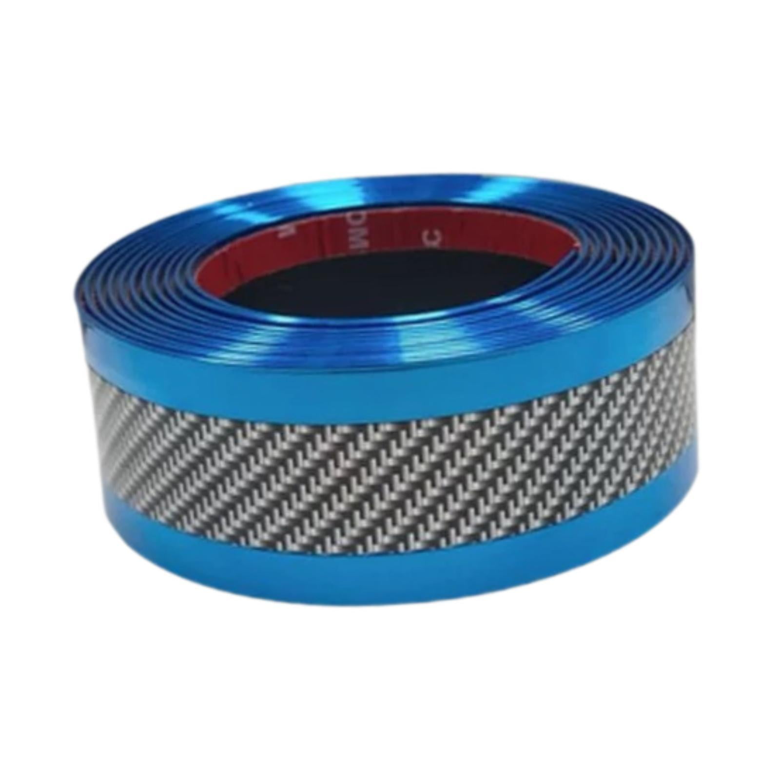 Ioensy - Moldura Protectora Para Borde De Puerta De Coche, Universal, Autoadhesiva, Color Azul