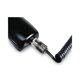 thumbnail image 1 of Desenredador de Cable de Teléfono SOFTLK Rotativo 360° Transparente y Negro, 1 of 1