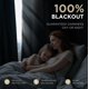 thumbnail image 4 of Cortina Joydeco de Terciopelo Negro 2 Paneles 107x244 cm Blackout, 4 of 9