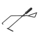 thumbnail image 3 of Pinzas De Fuego Log Wood Grabber Picnic Grill Campfire Carbon Chimenea Pinzas Negro, 3 of 3