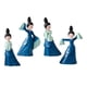 thumbnail image 1 of Estatuilla De Bailarina, Estatua De Resina, Escultura Artística Para Escritorio, Dormitorio, Estantería, 2x Grandes, 2x Pequeñas, 1 of 3