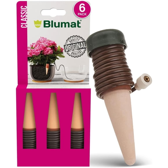 Estacas de riego automático Blumat Classic para plantas (paquete de 6)