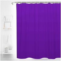 Mitienda - Cortina De Tela Para Baño Ducha Color Lila