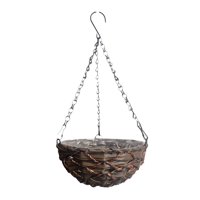 Oem - Maceta Colgante Macetero Colgante De Mimbre Tejido Fibra G