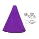 thumbnail image 4 of Hamaca Con Columpio Para Niños, Silla Con Columpio Antivuelco Para Balcón, Patio Interior Y Exterior, Color Morado, 4 of 5