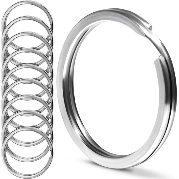 Llavero CREST Products 25 mm SS316L (paquete de 10)