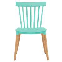 Moboi - Silla Windsor Para Comedor O Terraza Menta