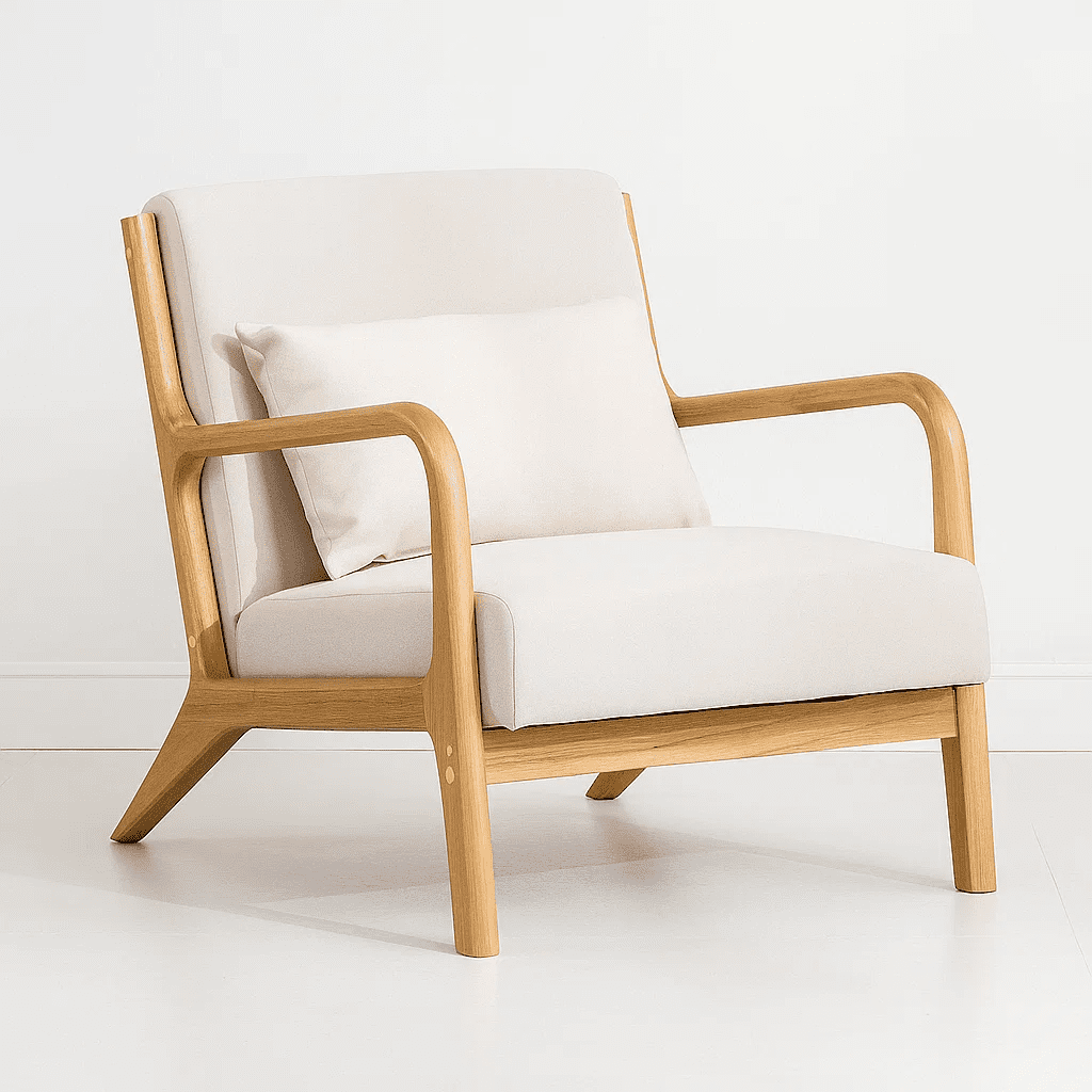 Klik Muebles - Sillón Lounge Askja - Beige