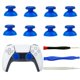 thumbnail image 1 of Juego de 8 Tapas para Joystick CTHTBZ para Controlador PS5 Azul, 1 of 5