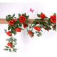 thumbnail image 2 of Enredadera rosas rojas artificiales, 2 of 3