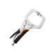 thumbnail image 1 of Abrazadera facial, alicates de abrazadera C de bloqueo, herramienta de soldadura de abrazadera de tornillo ajustable de metal para carpintería, taller con cubierta negra, 1 of 5