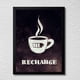 thumbnail image 1 of Cuadro Decorativo 35x45 Marco Negro Recarga de Café, 1 of 2