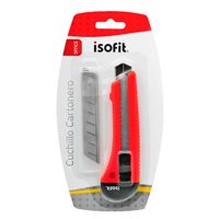 Cuchillo Cartonero Grande N°80 Con Freno 1 Un Isofit