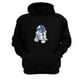 thumbnail image 1 of Polerón Canguro Robot Redondo Sw Negro Talla L Unisex, 1 of 2