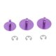thumbnail image 3 of Botón De Liberación Del Obturador Para La Funda Impermeable De La Cámara 3+ Morado, 3 of 5