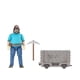 thumbnail image 1 of Set de figuras de acción Minecraft Explosive Minecart Escape, 1 of 8