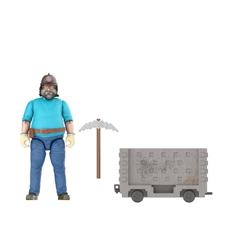 Set De Figuras De Acción Minecraft Explosive Minecart Escape