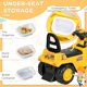 thumbnail image 5 of Excavadora Homcom para niños Ride On Excavator con almacenamiento debajo del asiento, 5 of 9