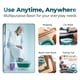 thumbnail image 3 of Bañera plegable para pies American Wellness Authority AWA color turquesa, 3 of 6