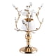 thumbnail image 4 of Portavelas De Cristal Dorado Para Boda, Sala De Estar, Banquete, Candelabro, Evento L, 4 of 5