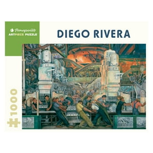 Pomegranate - Rompecabeza Diego Rivera: Troit Industry - 1000 Piezas
