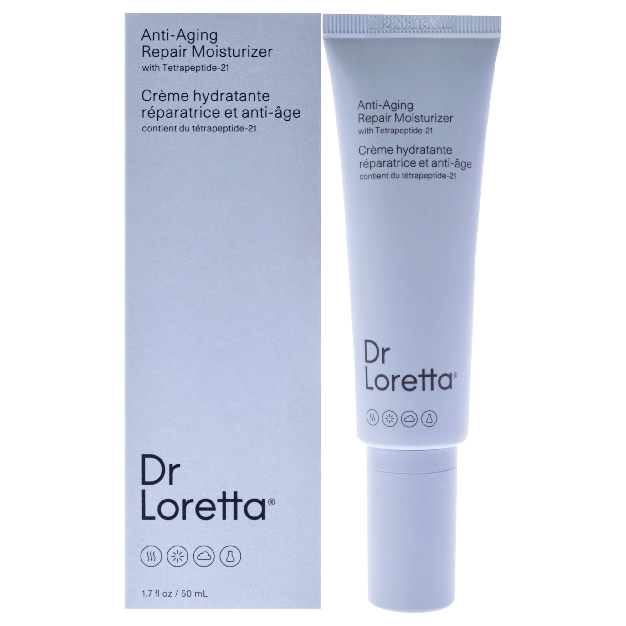 Dr. Loretta - Crema Hidratante Reparadora Antienvejecimiento Del Para Unisex - Crema Hidratante De 1,7 Oz