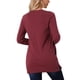 thumbnail image 3 of INSPIRE CHIC Suéter de Mujer para Otoño Invierno Cuello en V Manga Larga Suéter Oversize con Bolsillos Suelto Grueso Túnica Jersey Talla L Rojo Vino, 3 of 6