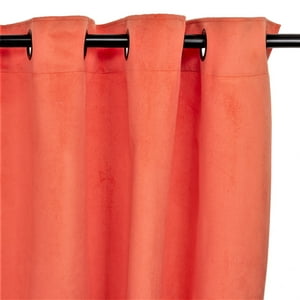 Masel - Cortina Felpa New Velvet Orange 140X225