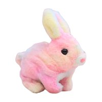 Bothyi - Mascotas Electrónicas, Animales De Peluche Suaves Para Fiesta, Juguetes Para Niños, Amigo Para Dormir, Conejo Rosa