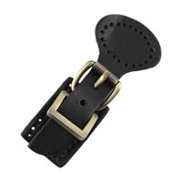 Bothyi - Cierre De Hebilla Para Bolso, Cierre De Hebilla De Cuero Para Costura, Para Bolsa De Ropa Diy, Color Negro