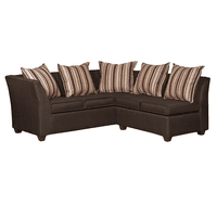 Ruzam Mobel - Seccional Divean 5 Cuerpos Cafe Lino