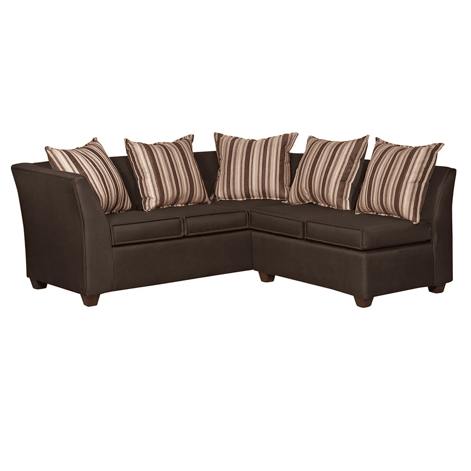 Ruzam Mobel - Seccional Divean 5 Cuerpos Cafe Lino