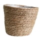 thumbnail image 4 of Cesta Rústica Hecha A Mano De Ratán Natural Con Algas Marinas 19x19x25CM Grande, 4 of 5