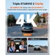 thumbnail image 2 of Cámara para auto VANTRUE N4 Pro S 4K de 3 canales con Wi‑Fi y GPS, 2 of 9