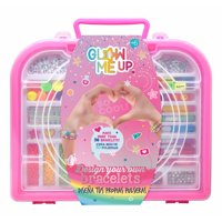 Glow Me Up - Estuche Para Hacer Pulseras Con Mostacillas Y Accesorios