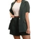 thumbnail image 3 of Conjunto Mujer Dos Piezas Short Blazer Semi formal Casual 3100, 3 of 3