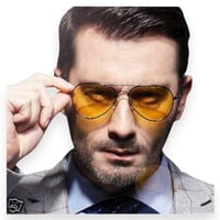 Invencible Cl????? - Lentes Visión Nocturnas Caballero Amplifica Luz Para Uso Noche Uv Antirreflejo Aa10