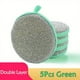 thumbnail image 1 of 5/10pcs, Scrub Sponges, Washing Sponge, Washing Sponge Brush, Durable Double-Sided Dishwashing Sponge, Reusable Sponge Pad, Washing Scrubber Brush, Kitchen Tools, 1 of 5