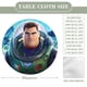 thumbnail image 2 of Buzz Lightyear-theme Fitted Round Tablecloths Elastic Edged Table Covers Waterproof Table Cloth for Kitchen Holiday Party Tables Decor 120cm, 2 of 6