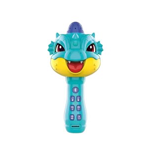Total E-Commerce - Juguete Microfono Karaoke Bluetooth Canciones Dragon Azul