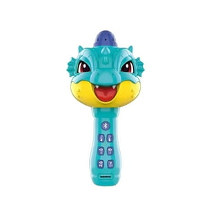 Total E-Commerce - Juguete Microfono Karaoke Bluetooth Canciones Dragon Azul