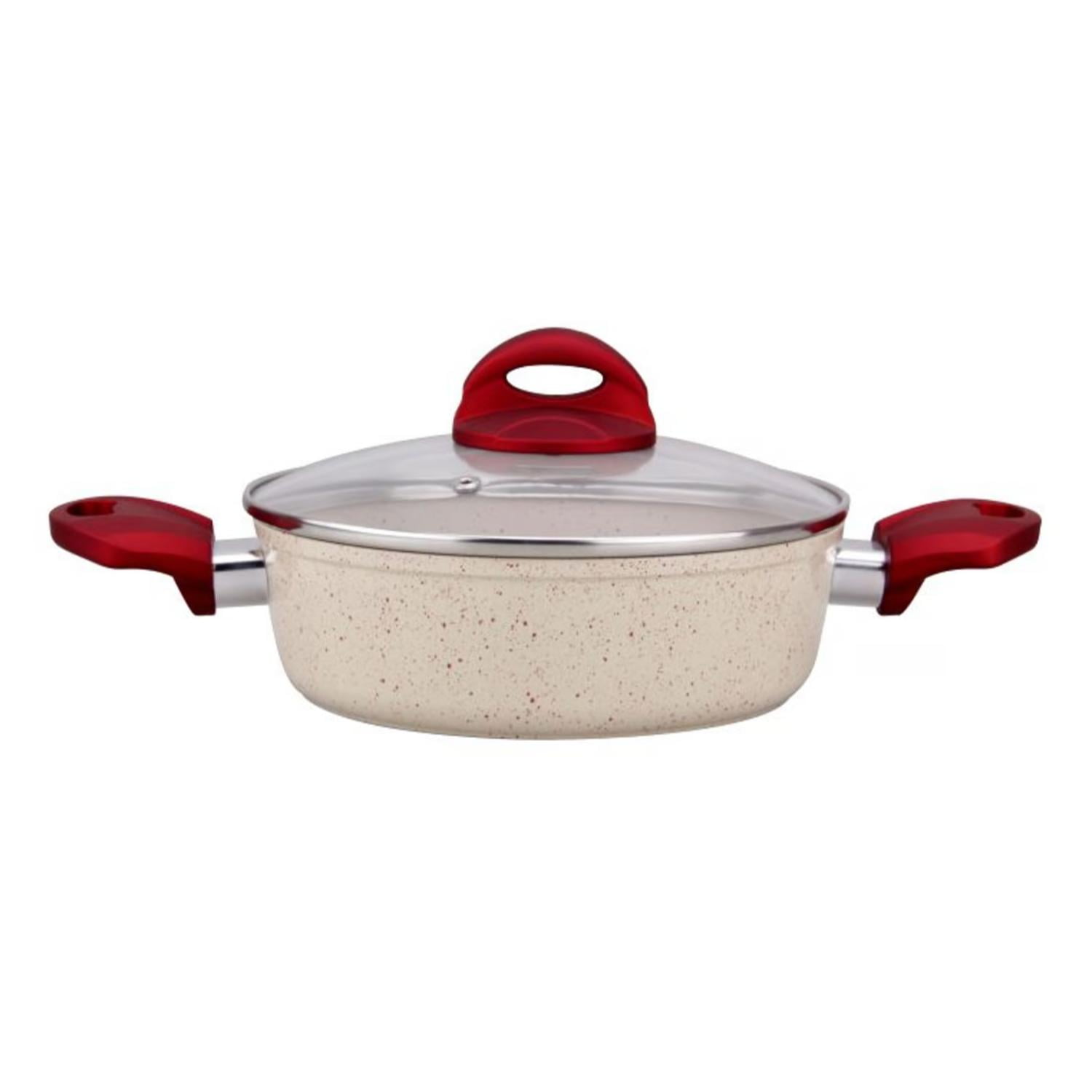 Arte Andino - Olla Arrocera Marmoleada 26cm 4800ml Antiadherente