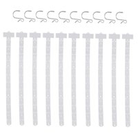 Bothyi - 10 Uds. De Tiras Colgantes Para Tienda, Soporte Colgante Para Venta Al Por Menor, Colgador Para Estante De Supermercado