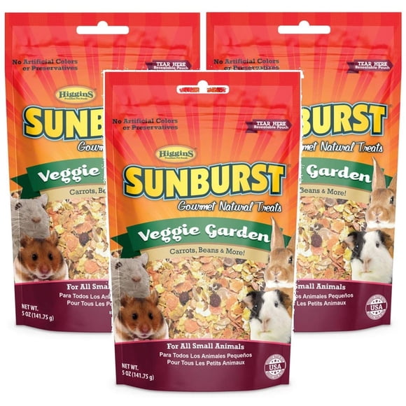 Higgins Sunburst Veggie Garden Snacks De Verduras 3 Paquetes De 425 G