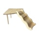 thumbnail image 5 of Plataforma De Madera Para Hámster Con Escalera Para Escalar Ideal Para Ratas Ardillas Enanas, 5 of 5