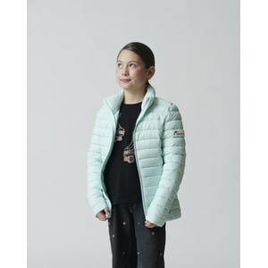 Anastaze - Parka Pluma Color Turquesa 8-10 Años