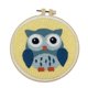 thumbnail image 3 of 1 Juego De Kits De Agujas De Perforación Animal Con Pluma De Bordado De Perforación DIY Crafts Owl, 3 of 5