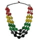 thumbnail image 1 of Collar Bohemio Multicolor Collar De Cuentas De Madera Para Mujer Fiesta 3 Colores, 1 of 5