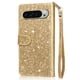 thumbnail image 4 of Funda para FOXDOCK Elegante funda Google Pixel 9 Pro XL Glitter con cremallera-Ideal para el uso diario, 4 of 5